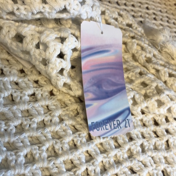 -NWT- Forever 21- knit Swimwear/Cover up (Onesize) - Picture 9 of 9